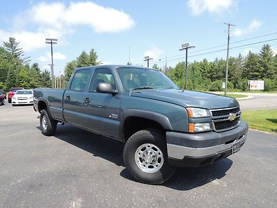 06 chevy silverado 3500 4x4 duramax diesel 6-speed allison  long box 1-owner