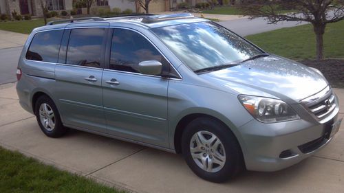 2007 honda odyssey ex-l certified only 66,700 miles! with dvd leather &amp; records