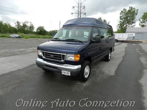 2007 ford e250 high top wheel chair van **62k - clean**