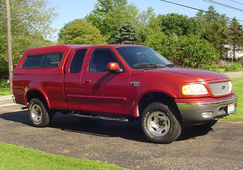 1999 ford f-150 xlt 4x4 v8 triton 4.6l - low miles (less than 57k) - clean