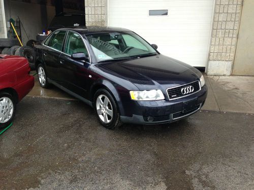 2002 audi a4 quattro 6 speed clean repo repo repo !!!!!!!!!!! no reserve!!!!!!!!