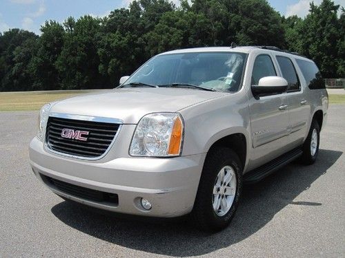 07 gmc yukon xl slt 4x4 4wd loaded dvd lcd heated seats remote start