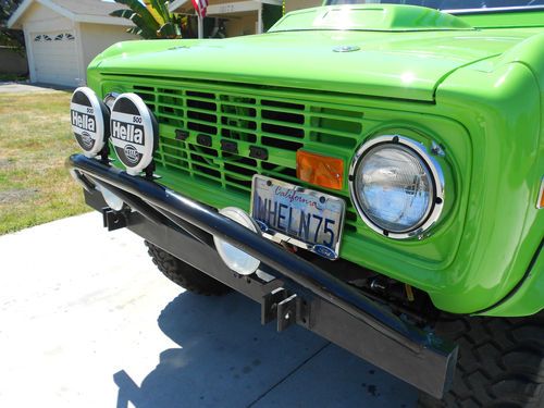 1975 Ford Bronco V8, Stick, 4x4, Lifted, Flowmasters, Prisinte Califonia Bronco!, image 11