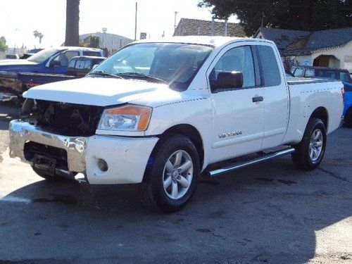 2008 nissan titan se king cab damaged salvage runs! priced to sell export welcom
