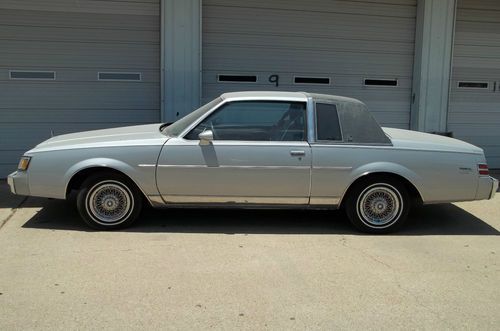 1987 buick regal limited coupe 2-door 3.8l