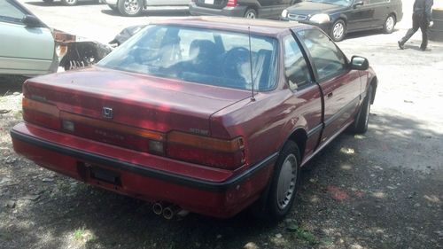 1989 Honda Prelude Fire Engine RED Mechanic Special, US $1,900.00, image 4