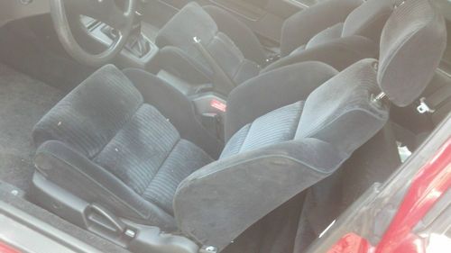 1989 Honda Prelude Fire Engine RED Mechanic Special, US $1,900.00, image 7