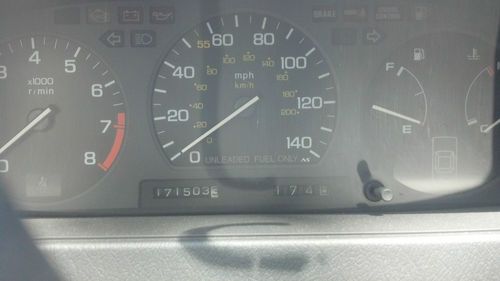 1989 Honda Prelude Fire Engine RED Mechanic Special, US $1,900.00, image 9