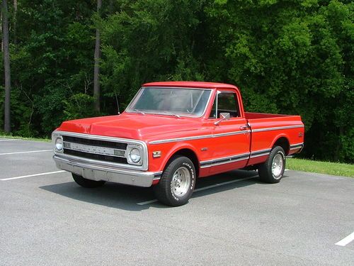 1972 chevrolet c10 pickup base 5.7l