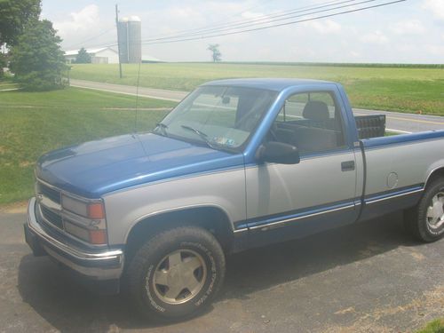 1997 chevrolet k1500 base standard cab pickup 2-door 5.7l