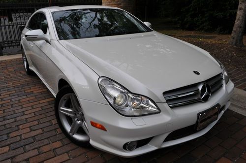 2011 cls550 amg.no reserve.5.5l/leather/navi/heat/cool/moon/h/kardon/rebuilt