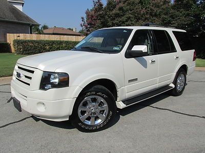 07 expedition limited heated/cooled leather seats factory chrome wheels