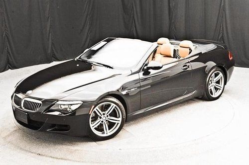 2010 bmw m6 convertible carbon black metallic, nav, hud