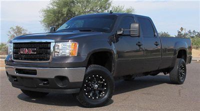 **no reserve** 2011 gmc sierra 2500 crew cab 4x4 long bed az since new clean!!