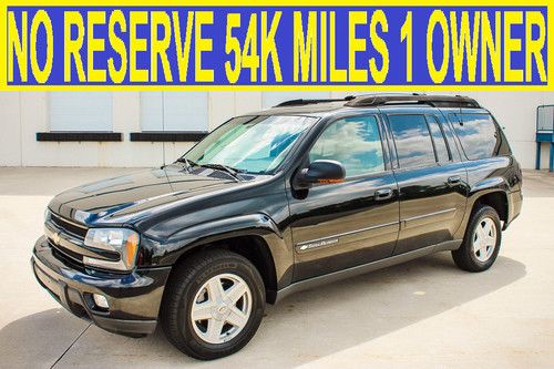 No reserve 54k miles 1 owner ext 4x4 3rd row leather lt 03 04 05 06 blazer jimmy