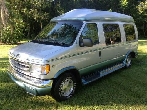 1999 ford hight top conversion van by superior van conversions very clean tv