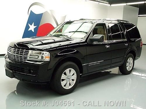 2008 lincoln navigator elite sunroof nav dvd video 54k texas direct auto