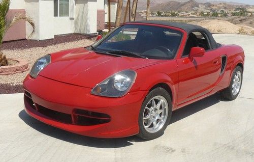 2002 toyota mr2 spyder base convertible 2-door 1.8l