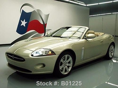 2007 jaguar xk convertible nav htd leather xenons 39k texas direct auto