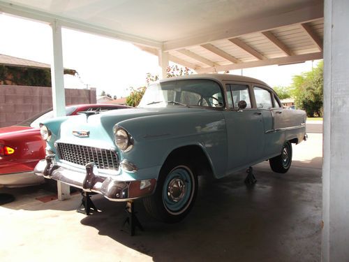 A 1955 Chevy 210 Sedan in good original condition for just a few thousand!, image 3