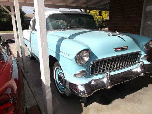 A 1955 Chevy 210 Sedan in good original condition for just a few thousand!, image 13