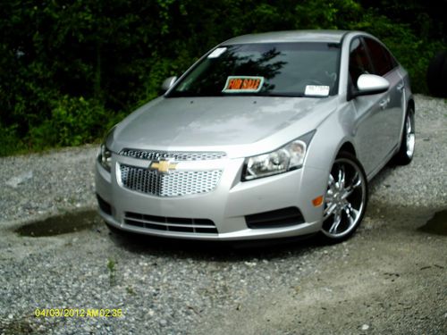 2012 chevrolet cruze lt sedan 4-door 1.4l