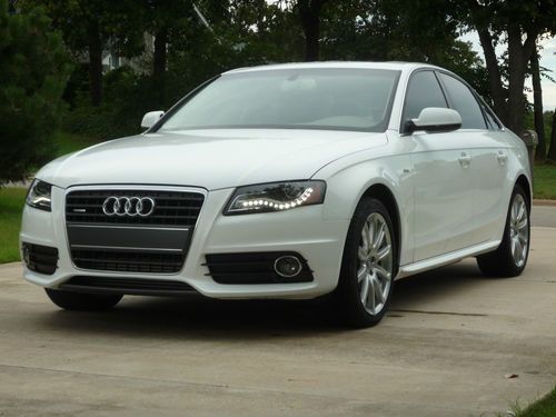 2012 audi a4 quattro, prestige package, navigation, leather, low miles