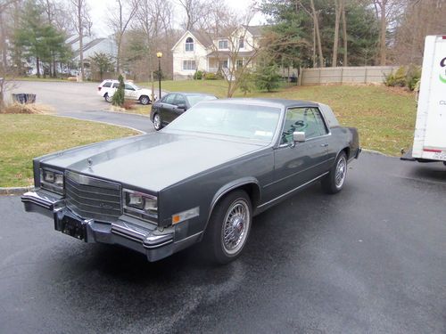 1985 cadillac eldorado base coupe 2-door 4.1l