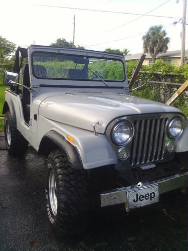 1974 jeep cj5 with a rebuilt amc304 engine