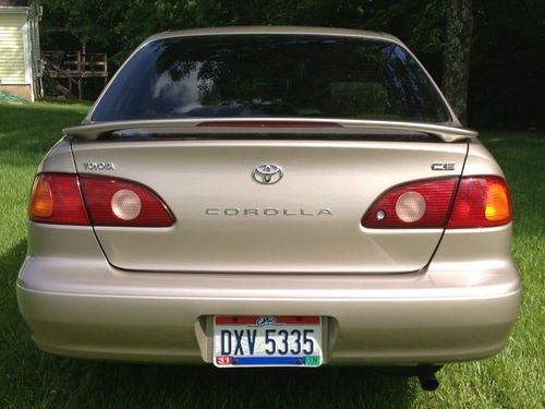 2001 Toyota Corolla CE Excellent Condition 49K Miles!, image 2