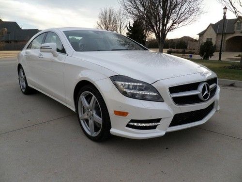 2013 cls550 amg sport pkg diamond white 3k mi $83,520 msrp save thousands!!