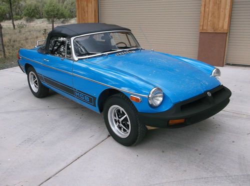 1978 mgb roadster zero rust no reserve auction