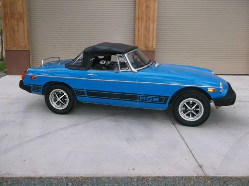 1978 MGB ROADSTER ZERO RUST NO RESERVE AUCTION, image 2