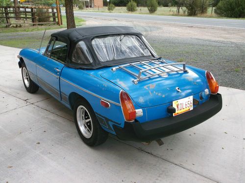 1978 MGB ROADSTER ZERO RUST NO RESERVE AUCTION, image 4