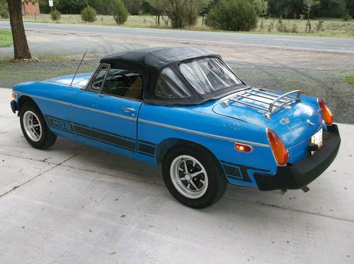 1978 MGB ROADSTER ZERO RUST NO RESERVE AUCTION, image 5