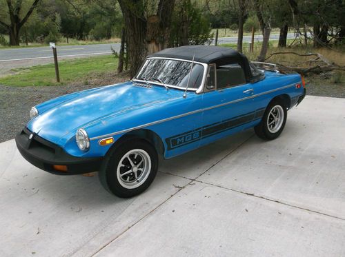1978 MGB ROADSTER ZERO RUST NO RESERVE AUCTION, image 6