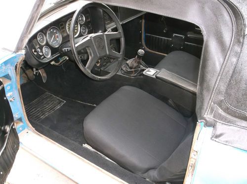 1978 MGB ROADSTER ZERO RUST NO RESERVE AUCTION, image 9