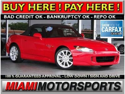 2006 honda convertible 6 speed manual premium sound clean carfax low miles