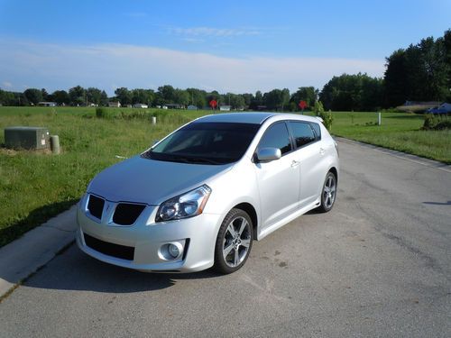 09 pontiac vibe gt, silver, tint, 60,500 miles