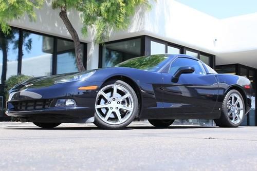 2009 chevrolet corvette rwd *targa top &amp; paddle shift* w/1lt