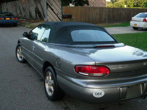 1999 chrysler sebring jxi convertible 2-door 2.5l