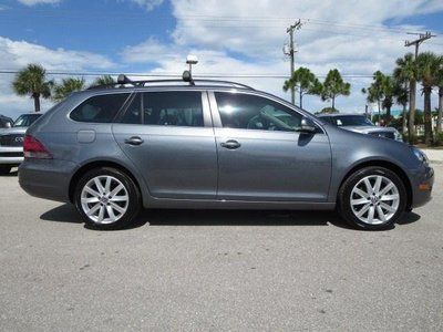 2012 VW Jetta TDI Sport Wagon, Leather, One Owner Local Sw Florida Trade, image 3
