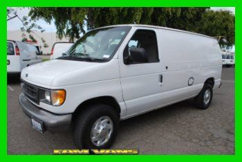 1999 ford e-350 super duty cargo van