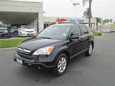 2007 honda cr-v ex-leather, nighthawk pearl, gas saver, available financing, cd