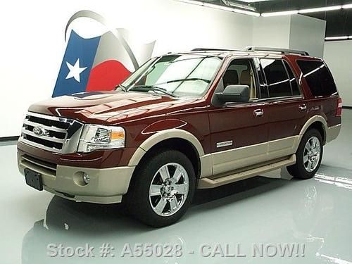 2008 ford expedition eddie bauer dvd 20" wheels 29k mi texas direct auto