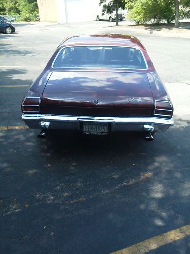 Mint 1969 chevelle - 2dr - 350 (worked) - 4 speed - console - post car  HOT!!!!!, US $20,000.00, image 4
