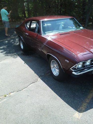 Mint 1969 chevelle - 2dr - 350 (worked) - 4 speed - console - post car  HOT!!!!!, US $20,000.00, image 7