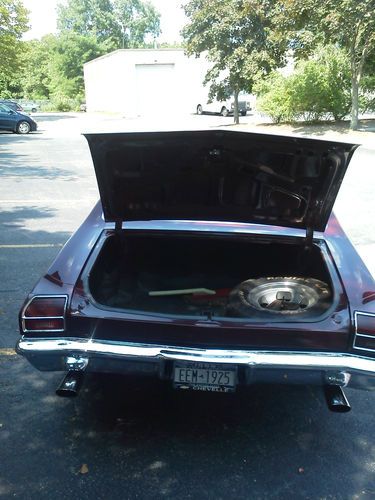 Mint 1969 chevelle - 2dr - 350 (worked) - 4 speed - console - post car  HOT!!!!!, US $20,000.00, image 12