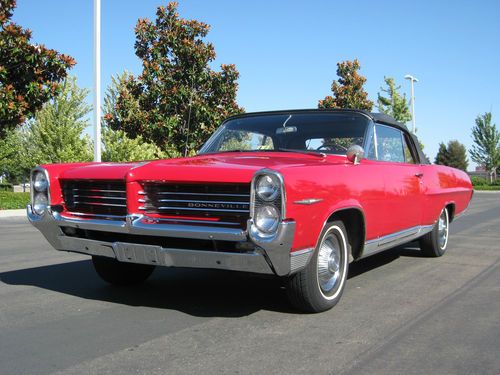 1964 pontiac bonneville convertible two-door survivor