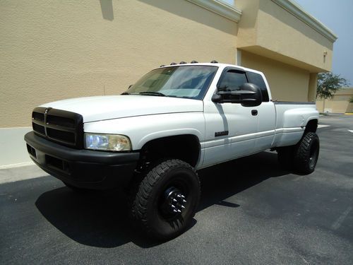 1996 dodge ram 3500 cummins 4x4 dually 12v turbo diesel new trans new tires l@@k